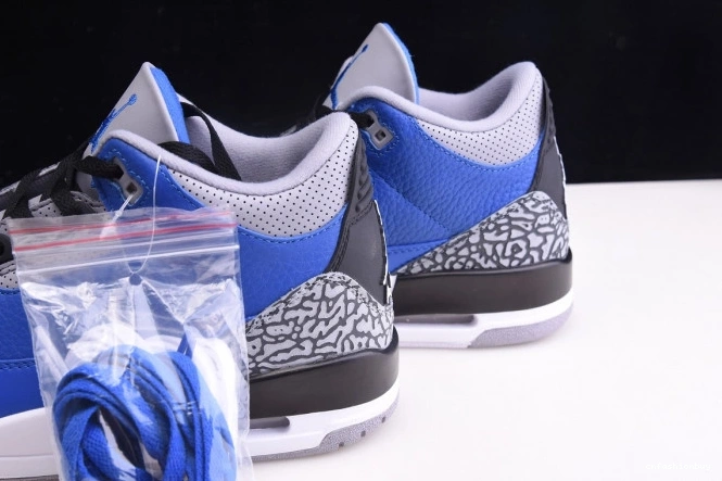 - 400 3 'Varsity Jordan Royal' CT8532 Retro Air 0823